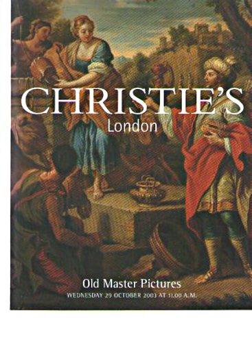 Christies 2003 Old Master Pictures