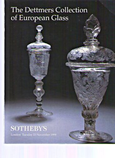 Sothebys 1999 Dettmers Collection of European Glass