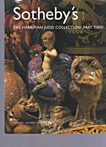 Sothebys 2001 Harriman Judd Collection Art Pottery 2