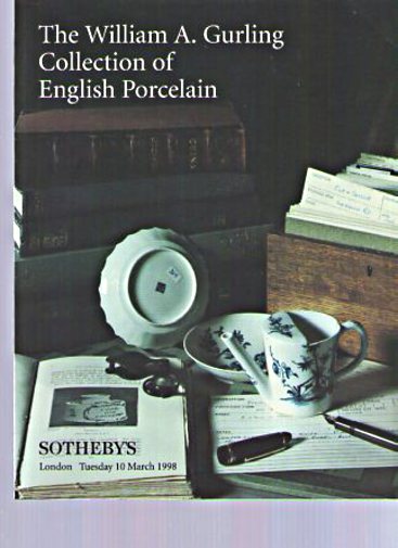 Sothebys 1998 Gurling Collection English Porcelain