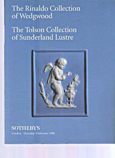 Sothebys 1998 Wedgwood & Sunderland Lustre