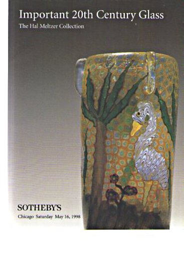 Sothebys 1998 Meltzer Collection Important 20th Century Glass
