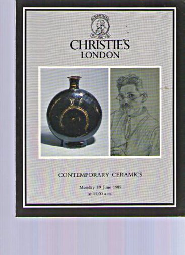 Christies June 1989 Contemporary Ceramics