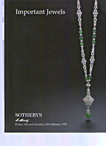 Sothebys St Moritz 1999 Important Jewels