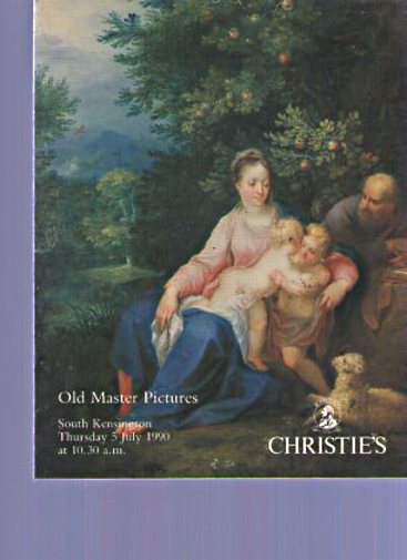 Christies 1990 Old Master Pictures - Click Image to Close