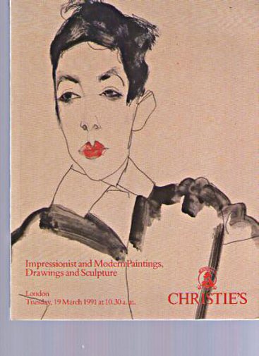 Christies 1991 Impressionist Modern Paintings, Drawings