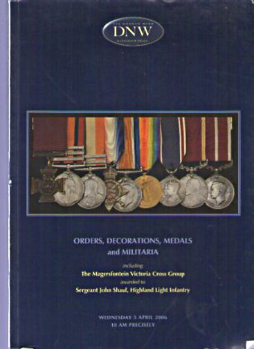 DNW 2006 Orders, Decorations, Medals & Militaria