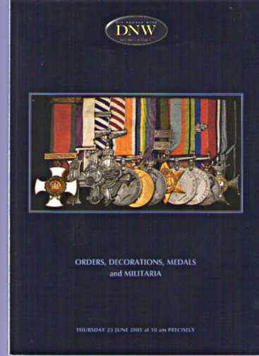 DNW June 2005 Orders, Decorations, Medals & Militaria