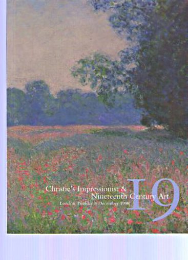 Christies December 1998 Impressionist & 19th Century Art