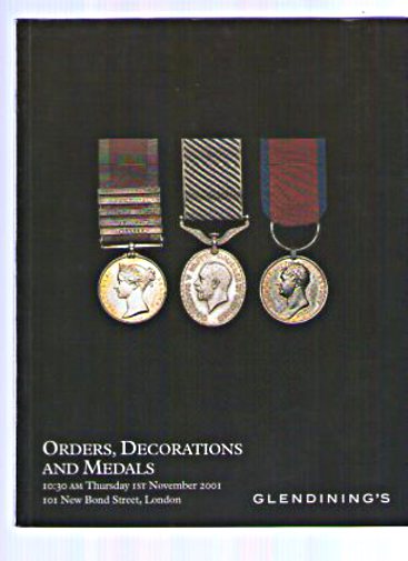 Glendinings 2001 Orders, Decorations & Medals