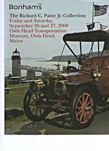 Bonhams 2008 Richard Paine Collection (cars)