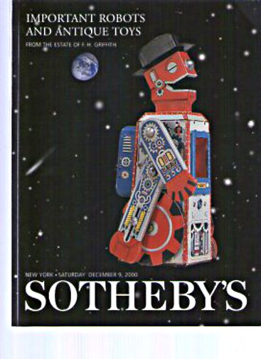 Sothebys Dec 2000 Griffith Collection of Robots & Antique Toys (Digital only)