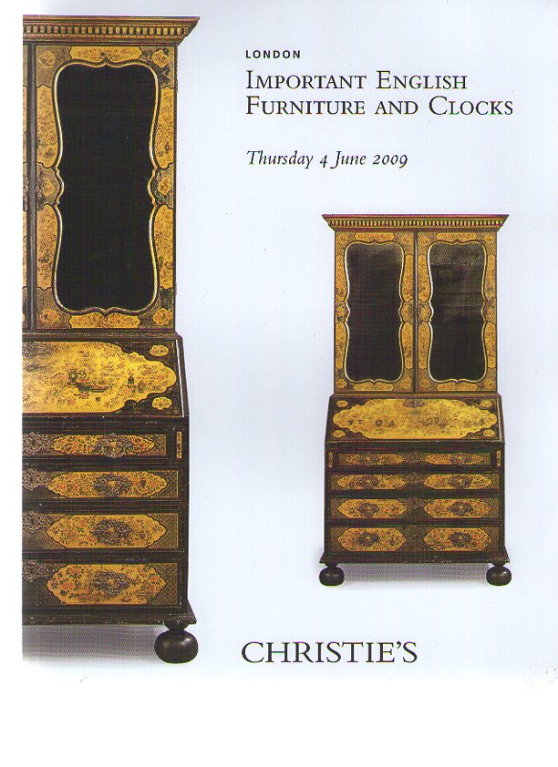Christies June 2009 Important English Furniture & Clocks