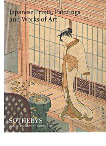 Sothebys 1998 Japanese Works of Art, Prints, Paintings