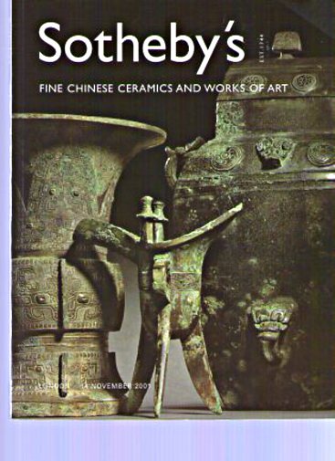 Sothebys 2001 Fine Chinese Ceramics & Works of Art (Digital only)