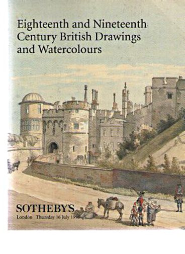 Sothebys 1998 18th & 19th Century British Drawings, Watercolours