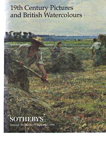 Sothebys 1998 19th Century Pictures & British Watercolours