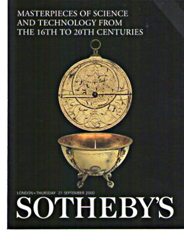 Sothebys 2000 Masterpieces of Science & Technology