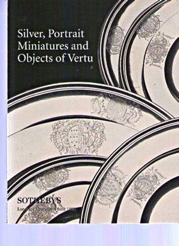 Sothebys 1998 Silver, Portrait Miniatures, Vertu