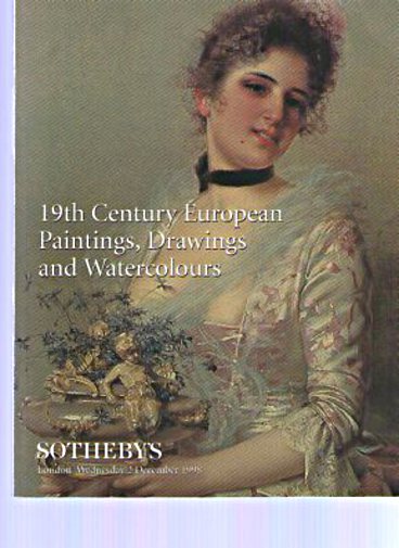 Sothebys 1998 19th C European Paintings, Drawings, Watercolours