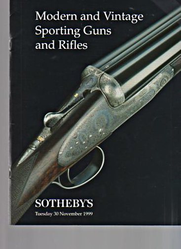 Sothebys November 1999 Modern & Vintage Sporting Guns and Rifles