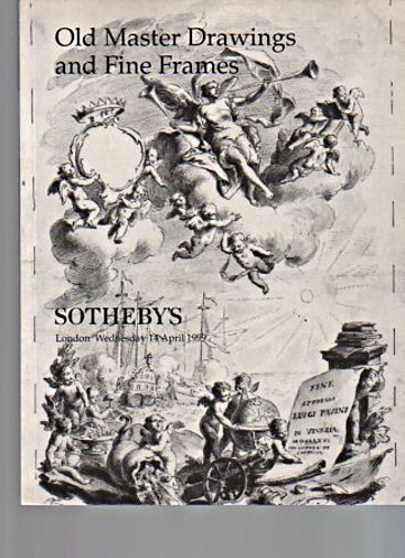 Sothebys 1999 Old Master Drawings & Fine Frames