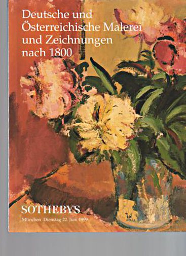 Sothebys 1999 German & Austrian Paintings from 1800