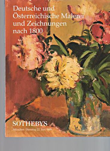 Sothebys 1999 German & Austrian Paintings from 1800