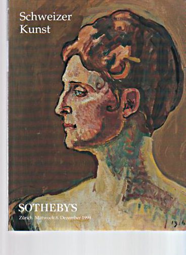 Sothebys December 1999 Swiss Art