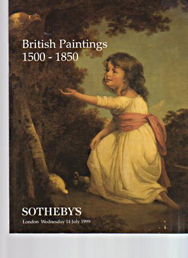 Sothebys July 1999 British Paintings 1500 - 1850