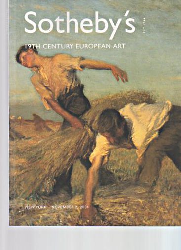 Sothebys 2001 19th Century European Art (Digital only)