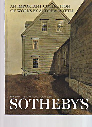 Sothebys 2000 Important Works by Andrew Wyeth (Digital Only)