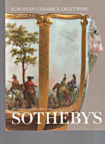 Sothebys 2001 European Ceramics, Delftware & Glass