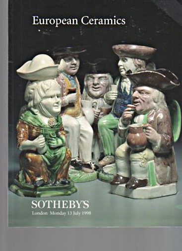 Sothebys 1998 European Ceramics