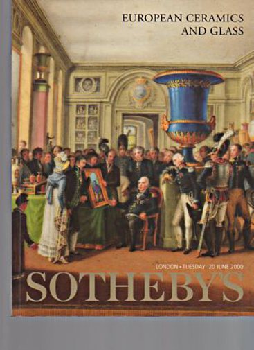 Sothebys June 2000 European Ceramics and Glass