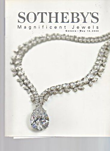 Sothebys May Geneva 2000 Magnificent Jewels