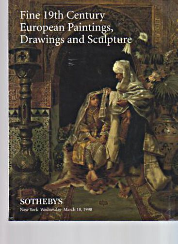 Sothebys 1998 Fine 19th Century European Paintings Sculpture