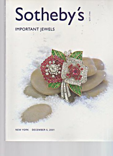 Sothebys December 2001 Important Jewels