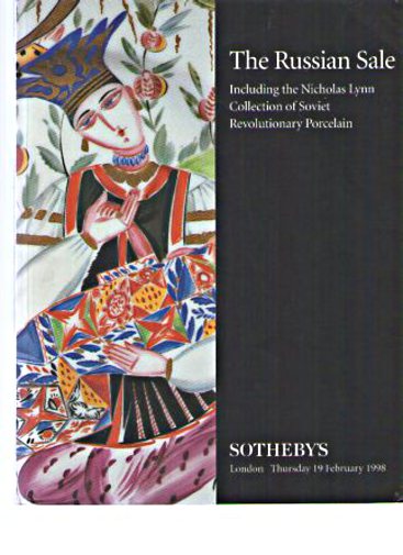 Sothebys 1998 The Russian Sale, Revolutionary Porcelain