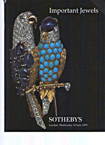 Sothebys June 1999 Important Jewels (Digital only)