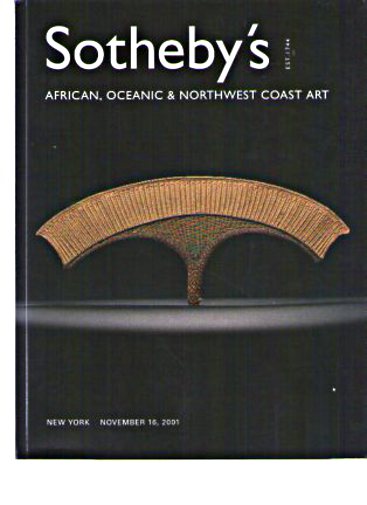 Sothebys 2001 African, Oceanic & Northwest Coast Art