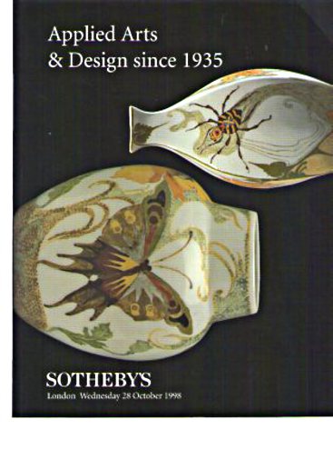 Sothebys 1998 Applied Arts & Design since 1935