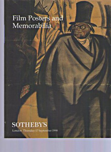 Sothebys 1998 Film Posters and Memorabilia