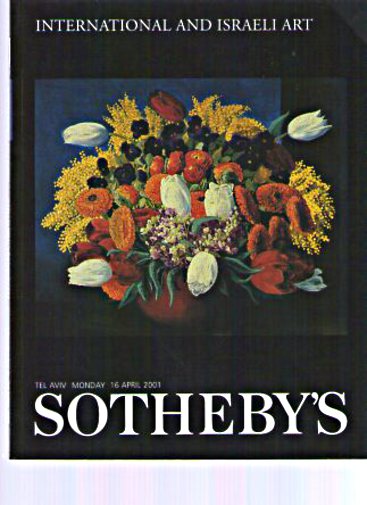 Sothebys 2001 International and Israeli Art - Click Image to Close