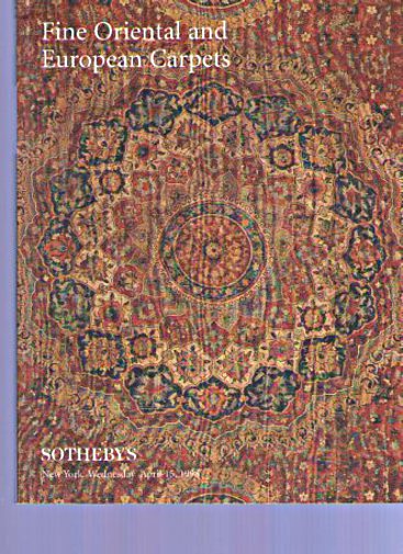 Sothebys 1998 Fine Oriental & European Carpets