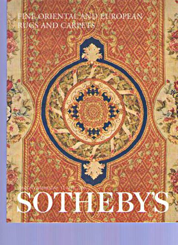 Sothebys 2000 Fine Oriental & European Rugs and Carpets