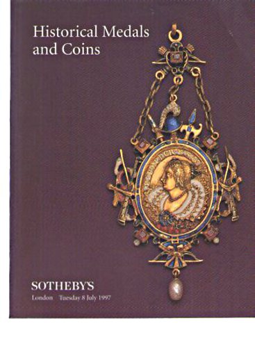 Sothebys 1997 Historic Medals and Coins - Click Image to Close