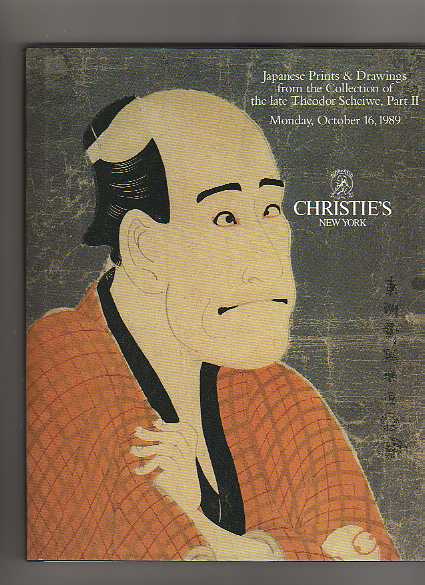 Christies 1989 Scheiwe Collection Japanese Prints, Drawings Pt 2