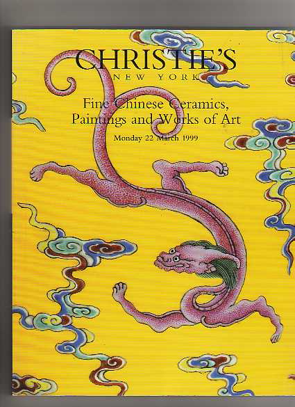 Christies March 1999 Fine Chinese Ceramics & Works of Art (Digital Only)