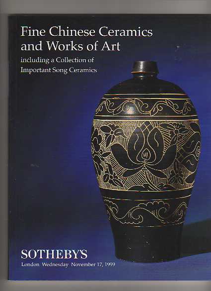 Sothebys 1999 Fine Chinese Ceramics, Important Song Ceramics (Digital Only)